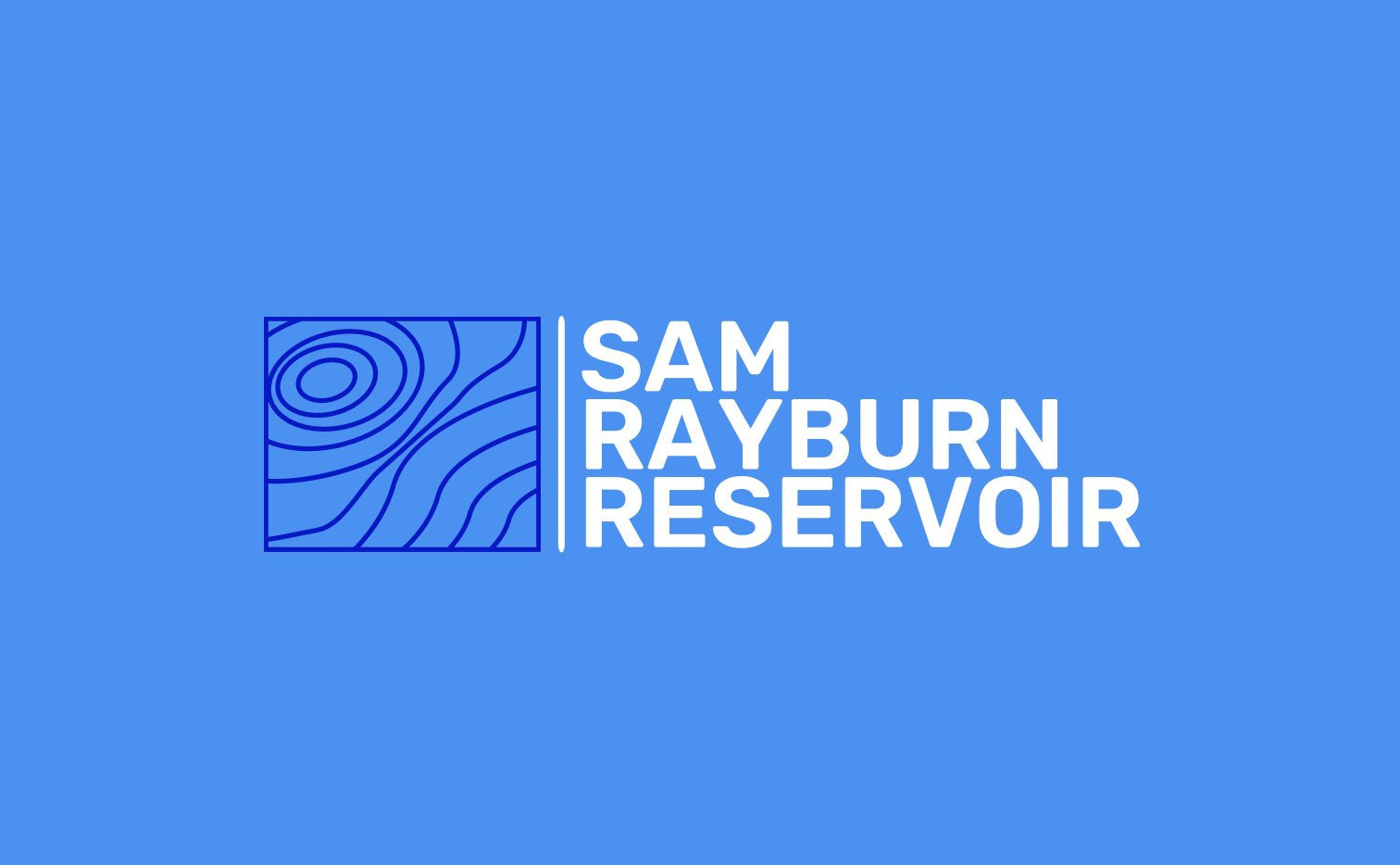 Sam Rayburn Reservoir Fishing Map SD Cards