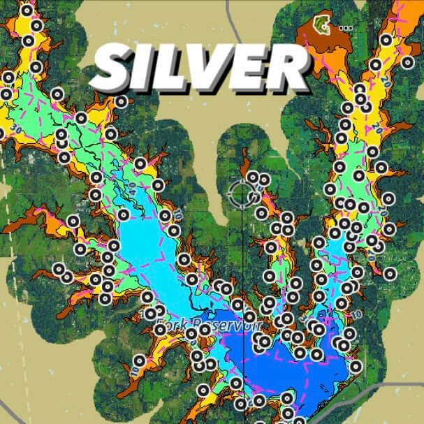 Lake Fork Fishing Hotspots GPS Waypoints Where to Fish Lake Fork